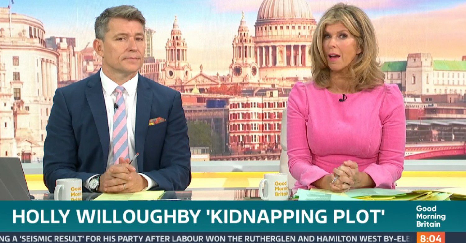 Ben Shephard and Kate Garraway on GMB today