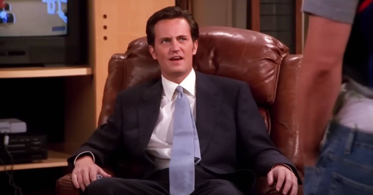 Matthew Perry as Chandler Bing in Friends