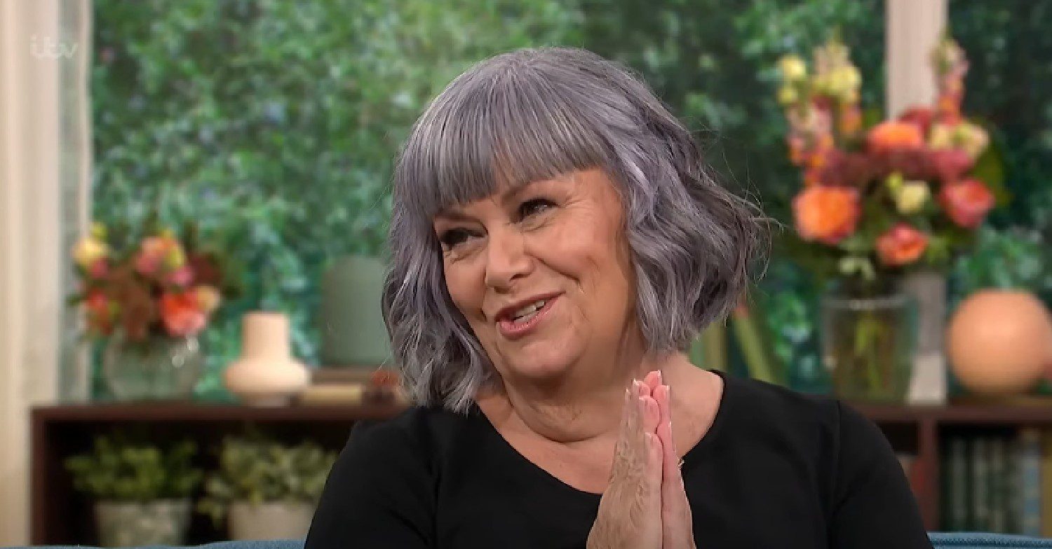 Dawn French smiling on This Morning