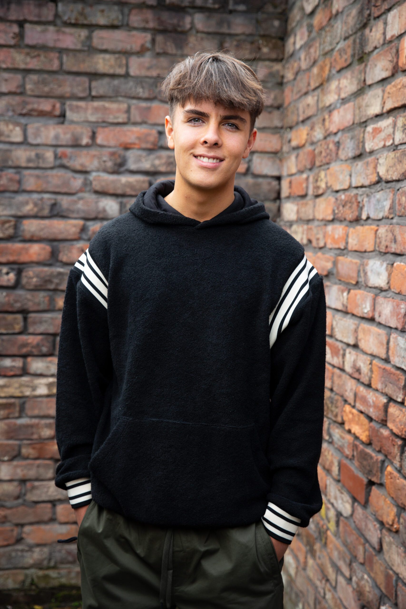 Mason Radcliffe played by Luca Toolan Coronation Street cast shot