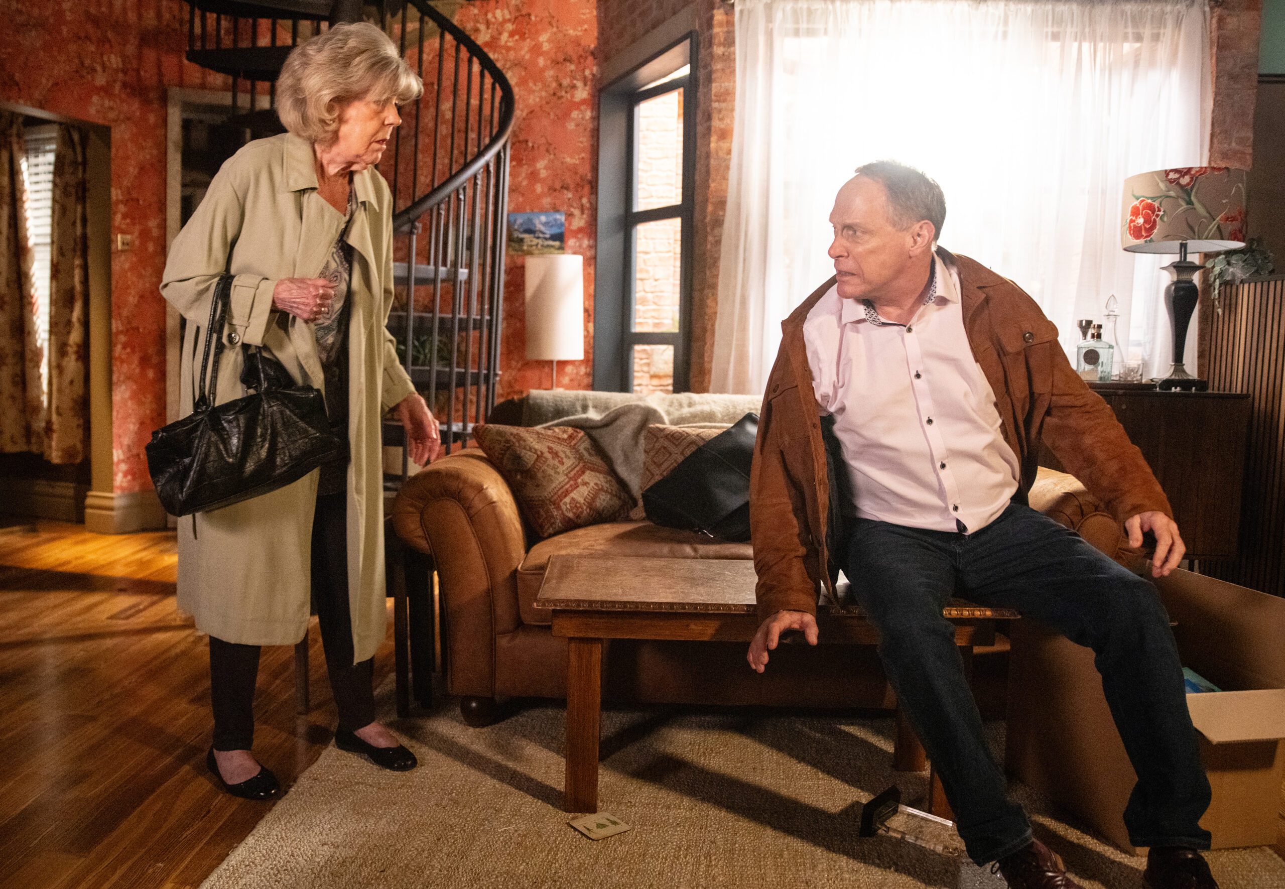 Audrey confronts Stephen
