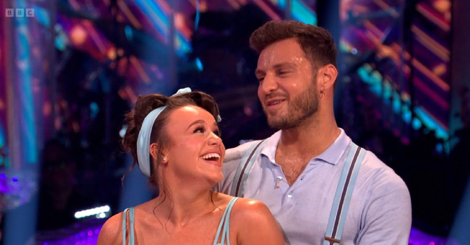 Ellie Leach and Vito Coppola on Strictly