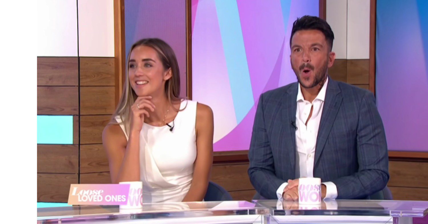 Emily and Peter Andre on Loose Women