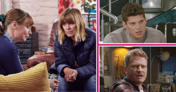 Emmerdale first look comp image week 42: Lydia, Rhona, Nicky, David