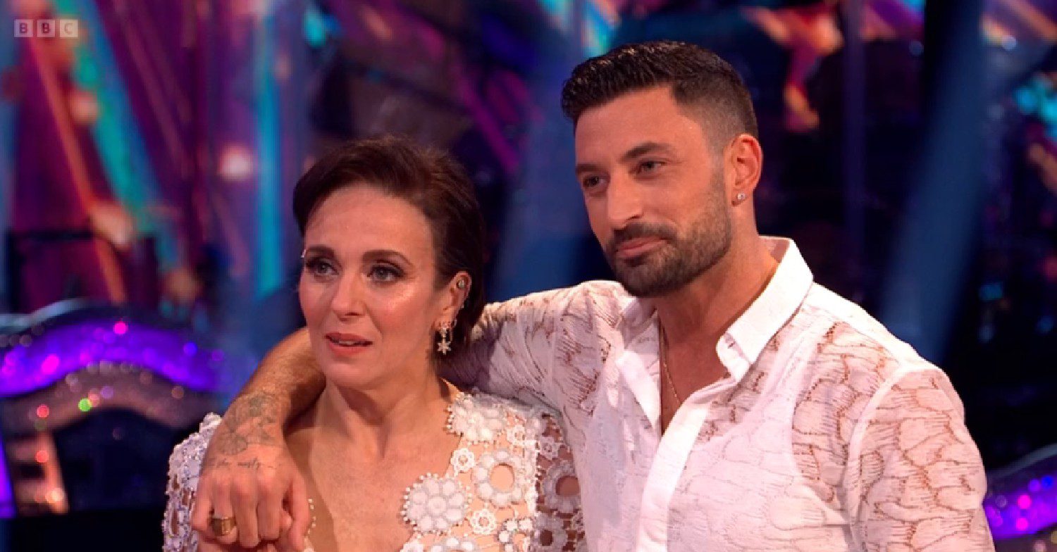 Amanda Abbington and Giovanni Pernice on Strictly