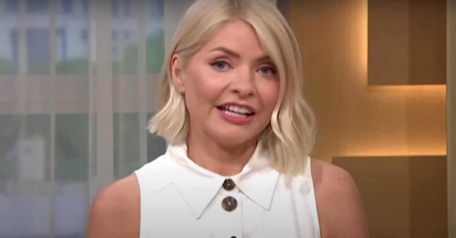 Holly Willoughby presenting This Morning