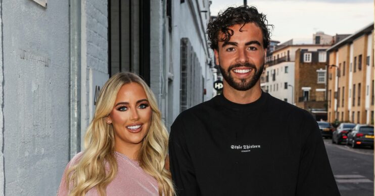 Jess Harding and Sammy Root smiling