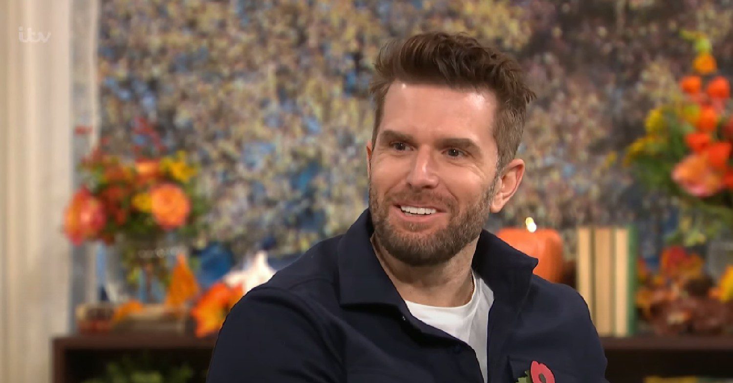 Joel Dommett speaking on ITV This Morning