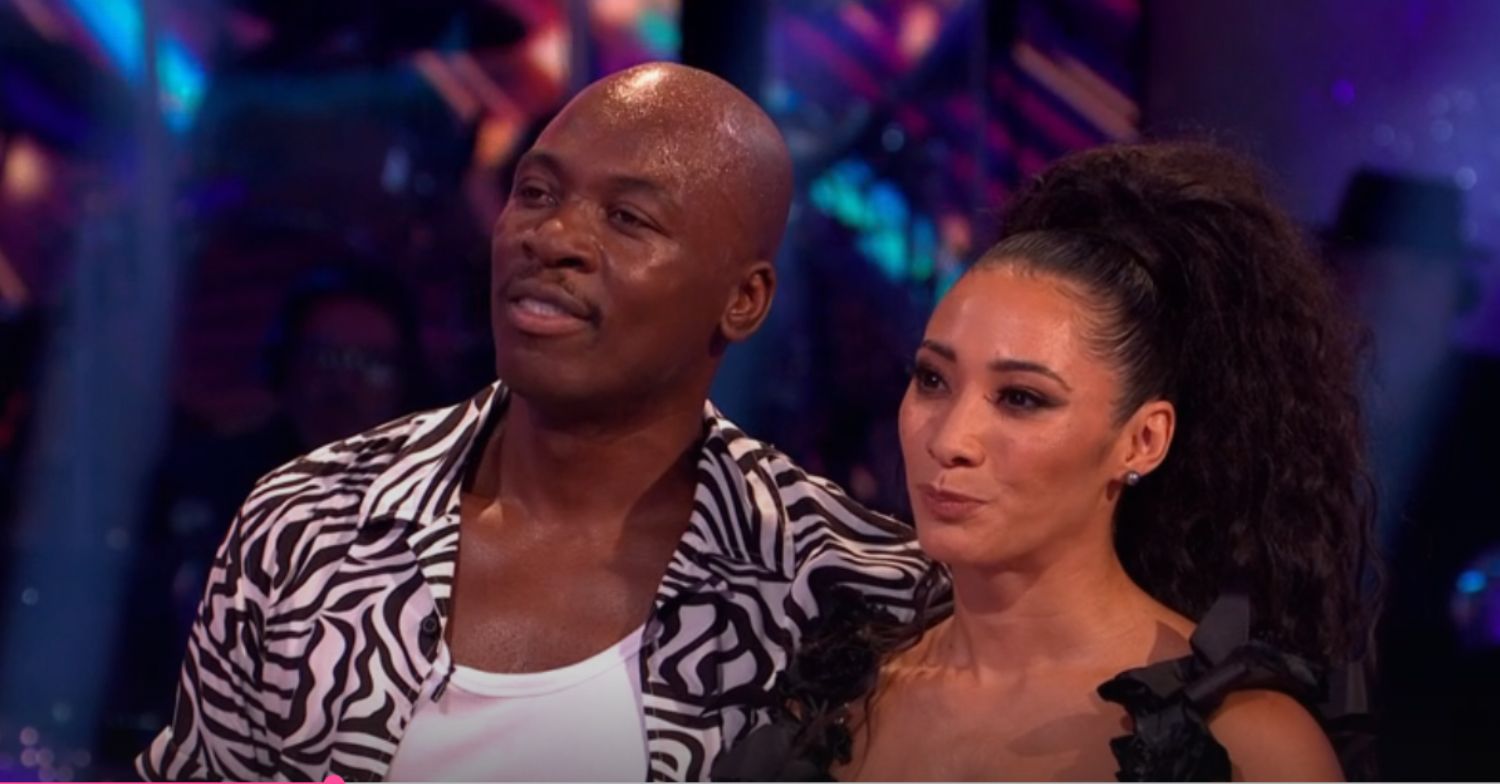 Karen Hauer and Eddie Kadi on Strictly