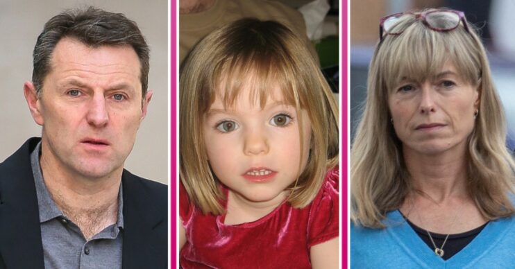 Madeleine McCann and her parents