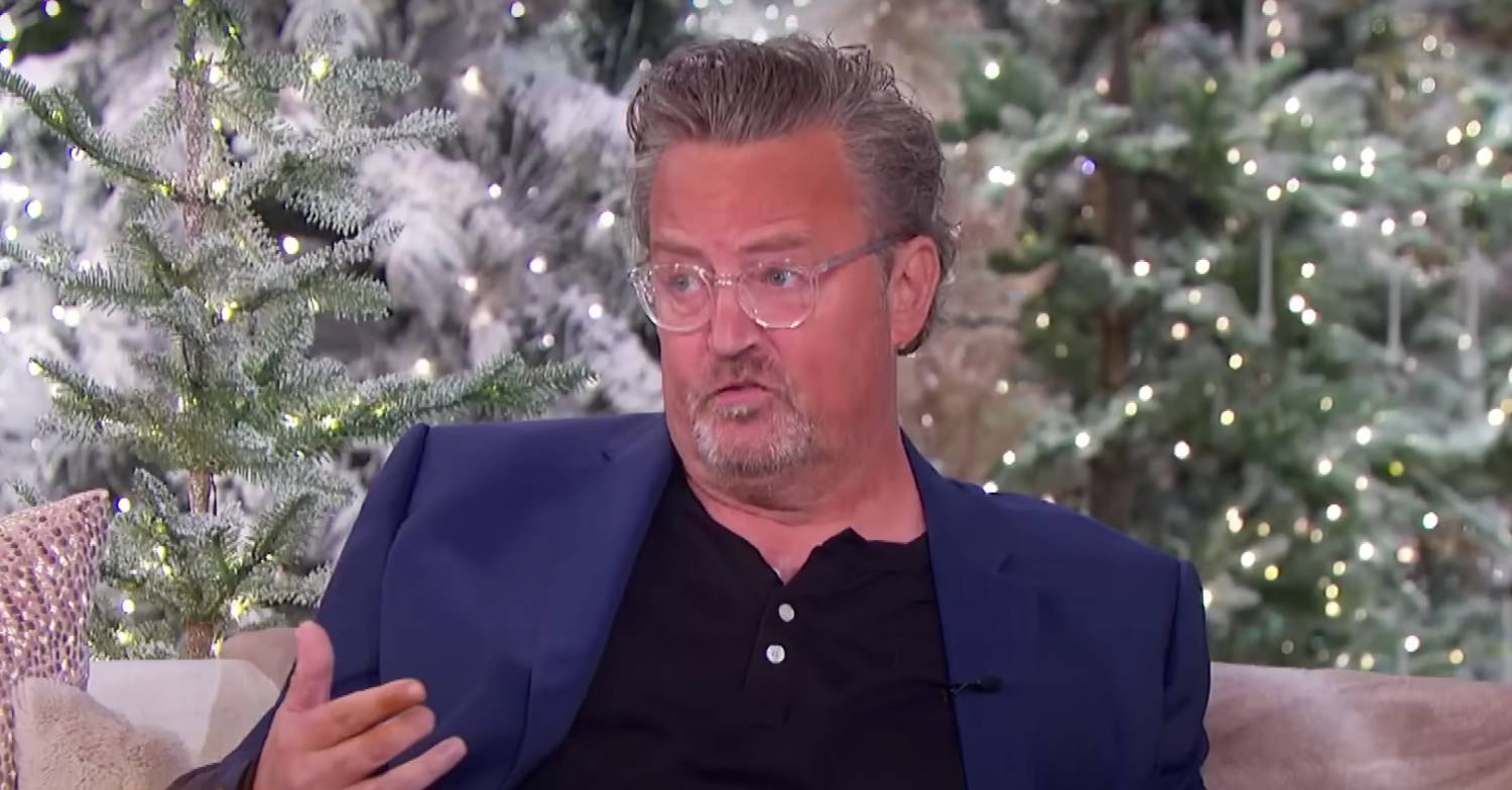 Matthew Perry speaks