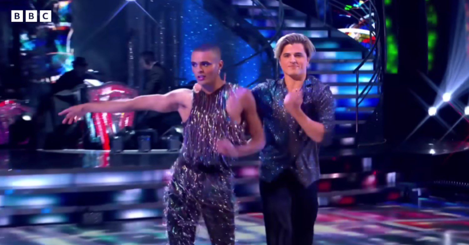 Nikita and Layton dancing on Strictly