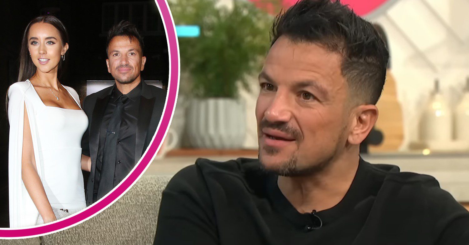 Peter Andre on Lorraine and with wife Emily at event