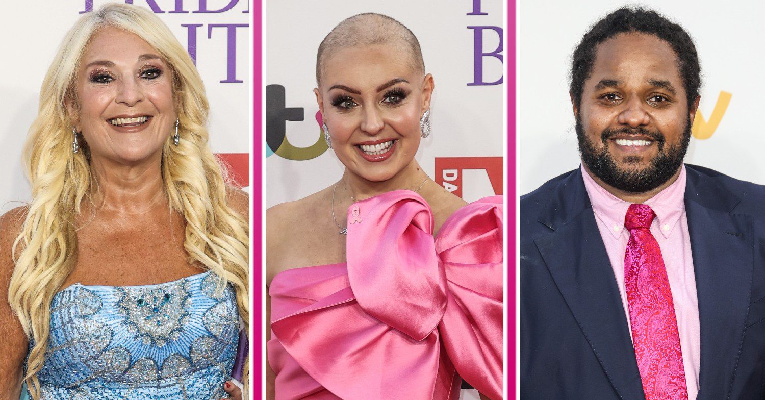 Vanessa Feltz, Amy Dowden and Hamza Yassin at Pride of Britain Awards 2023