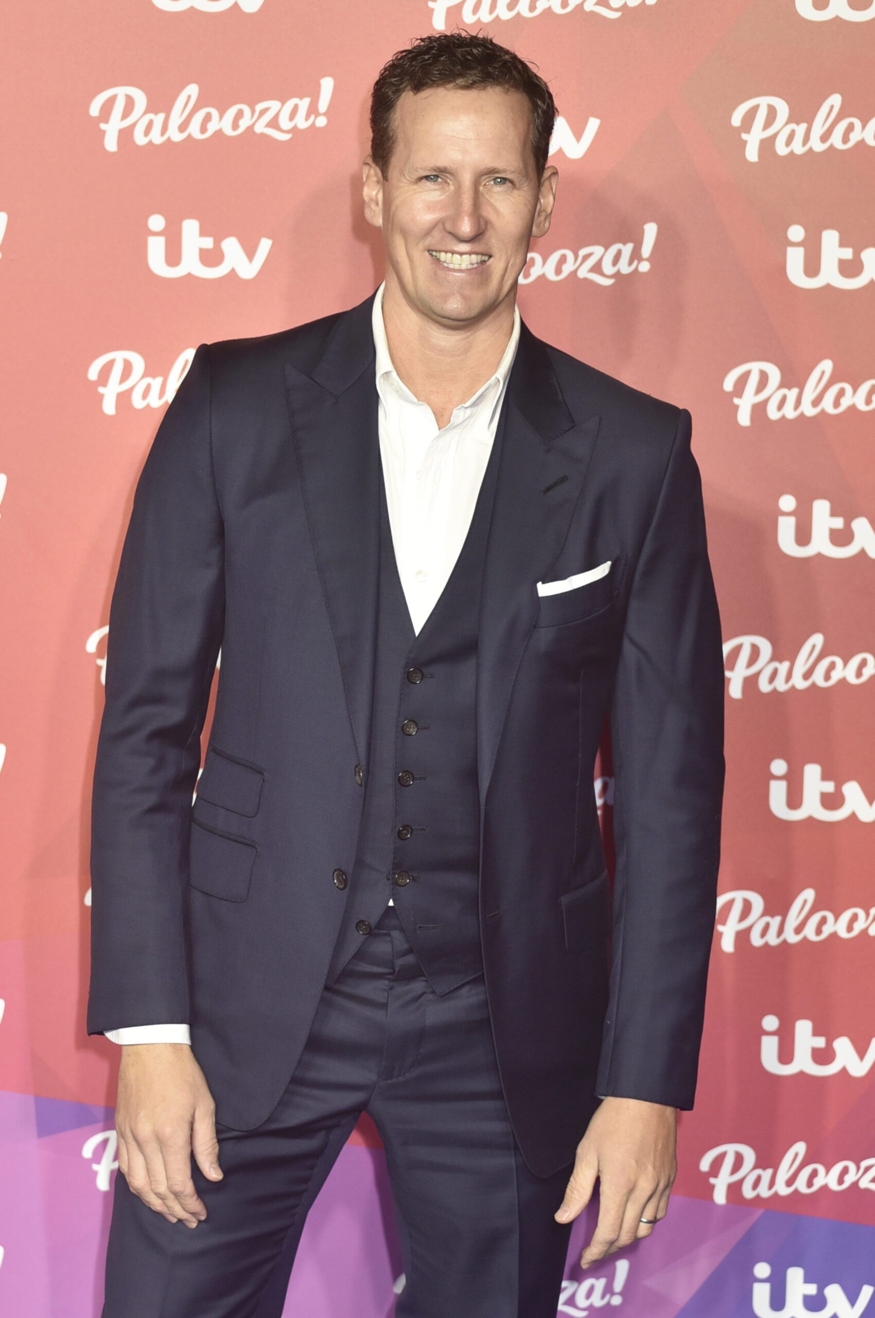 Strictly pro Brendan Cole smiling at ITV Palooza