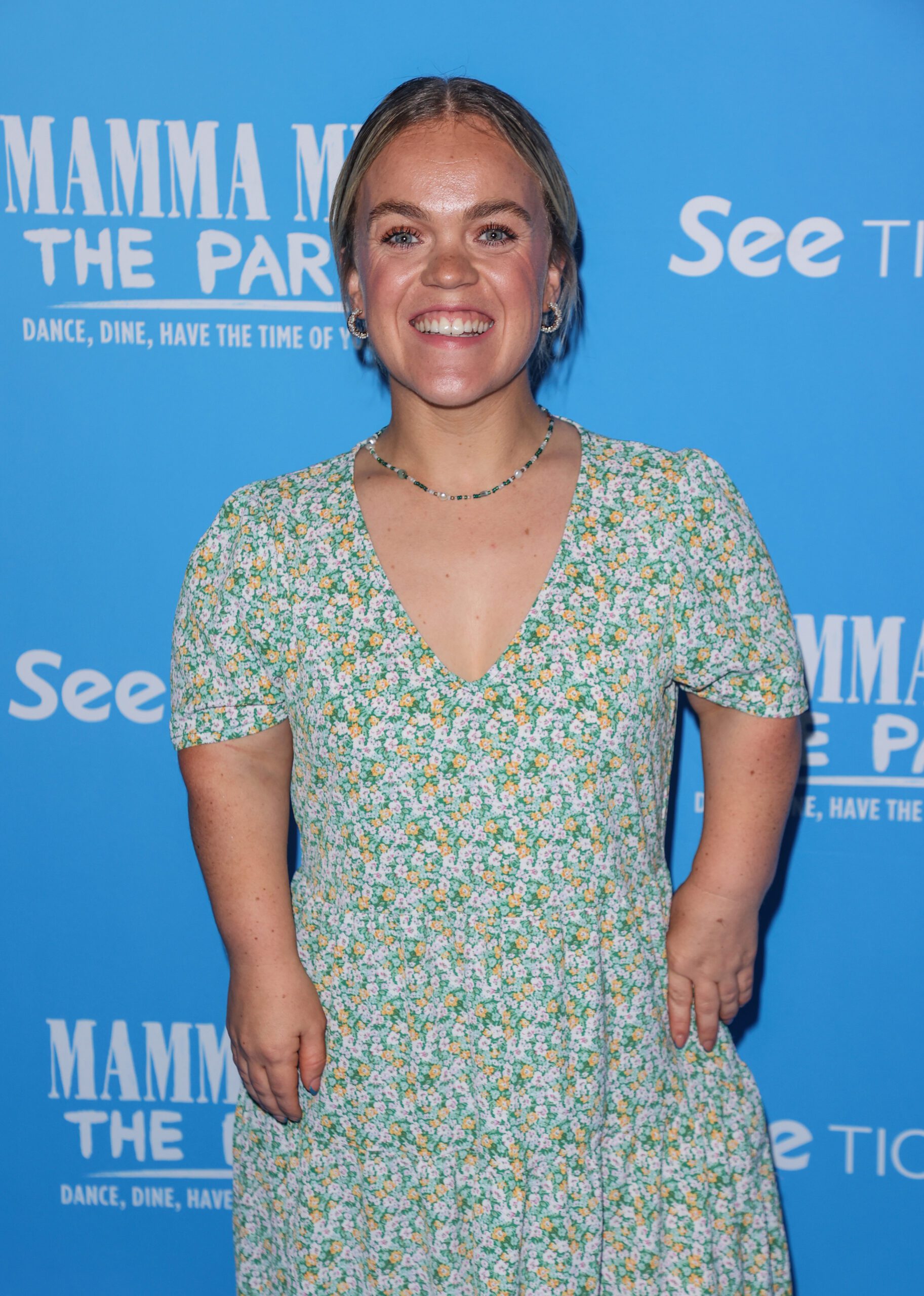 Strictly star Ellie Simmonds smiling at event