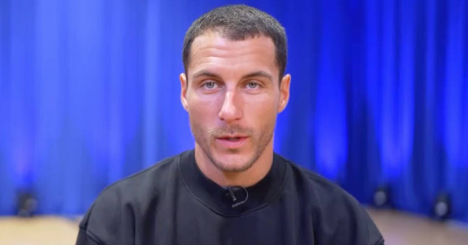 Strictly pro Gorka Marquez faces the camera