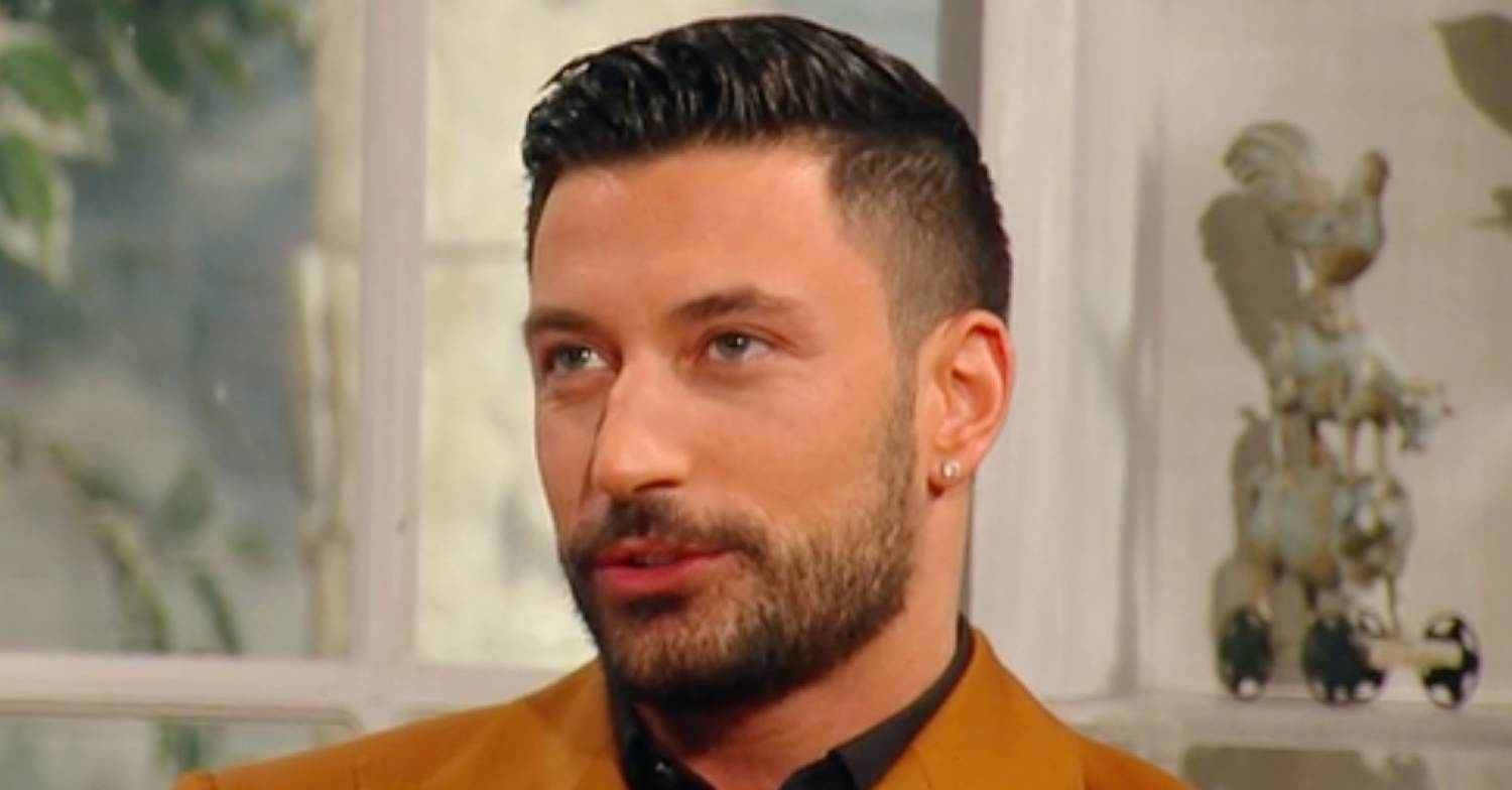 Giovanni Pernice looks upwards