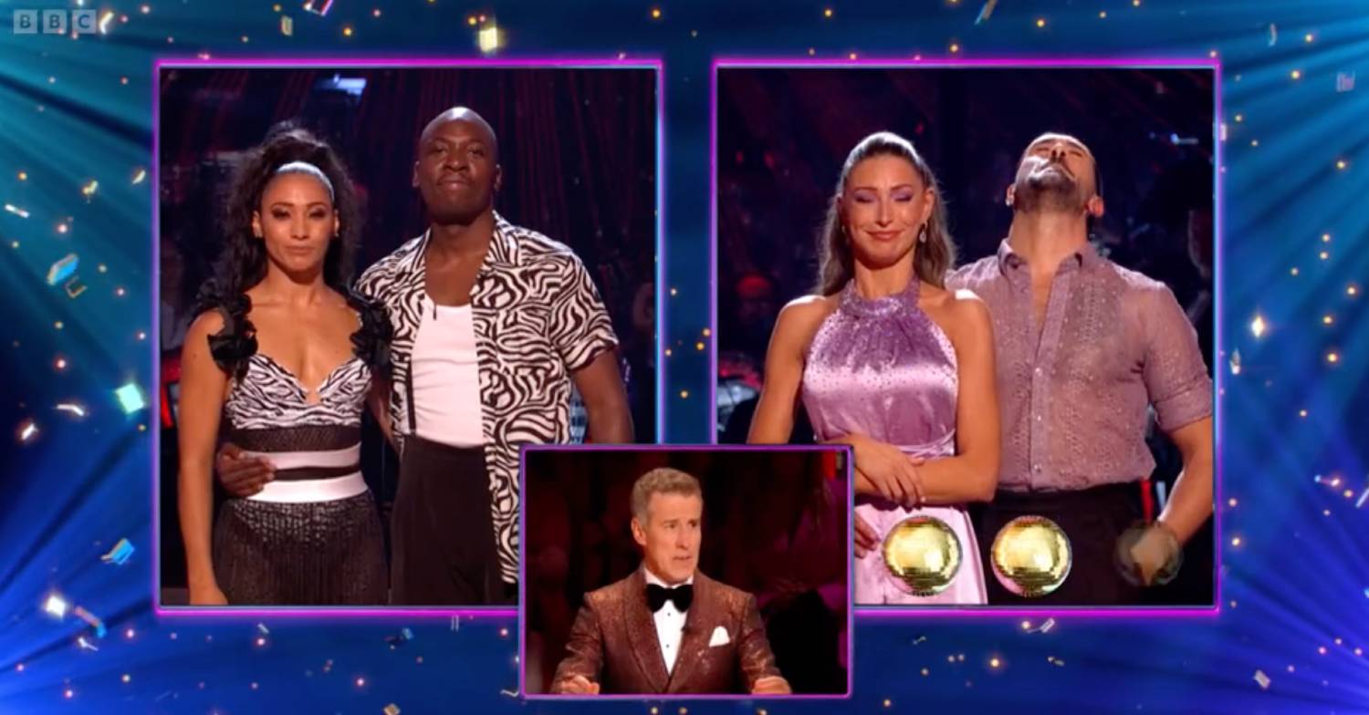 Strictly stars Zara McDermott and Graziano di Prima react following dance off