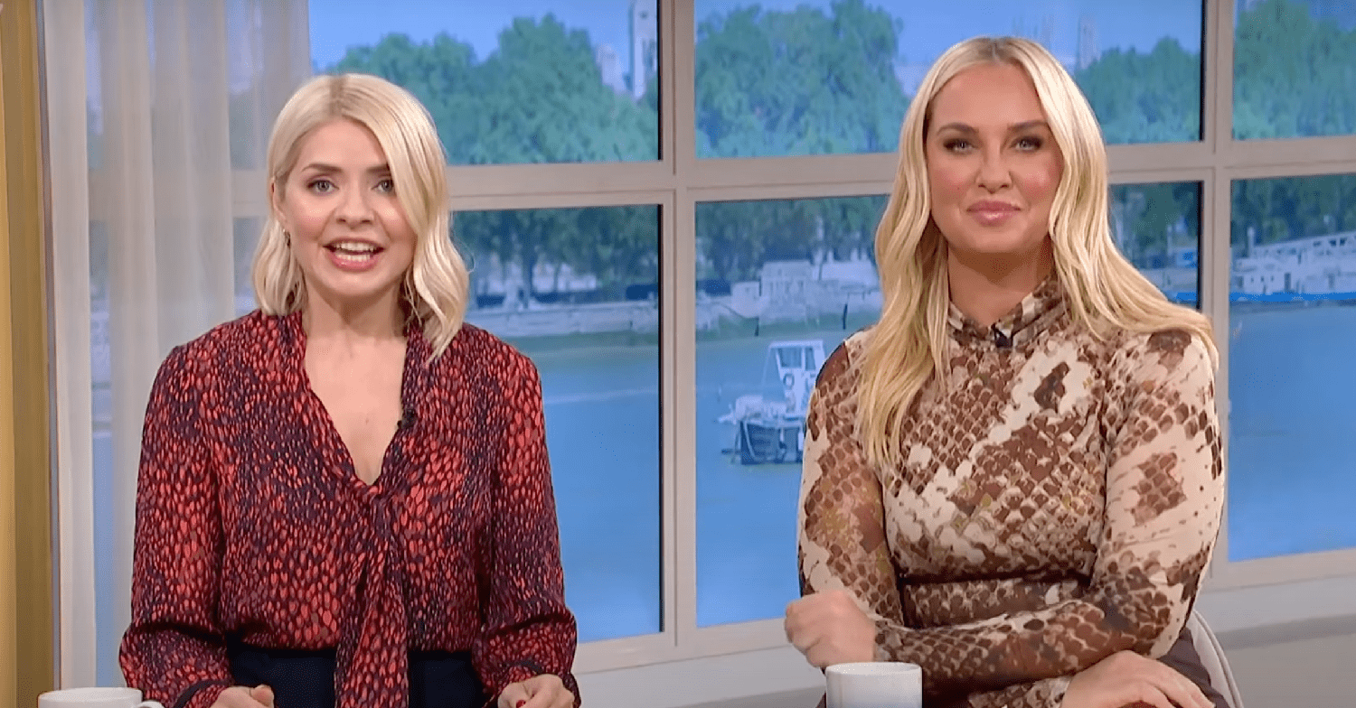 Holly Willoughby and Josie Gibson