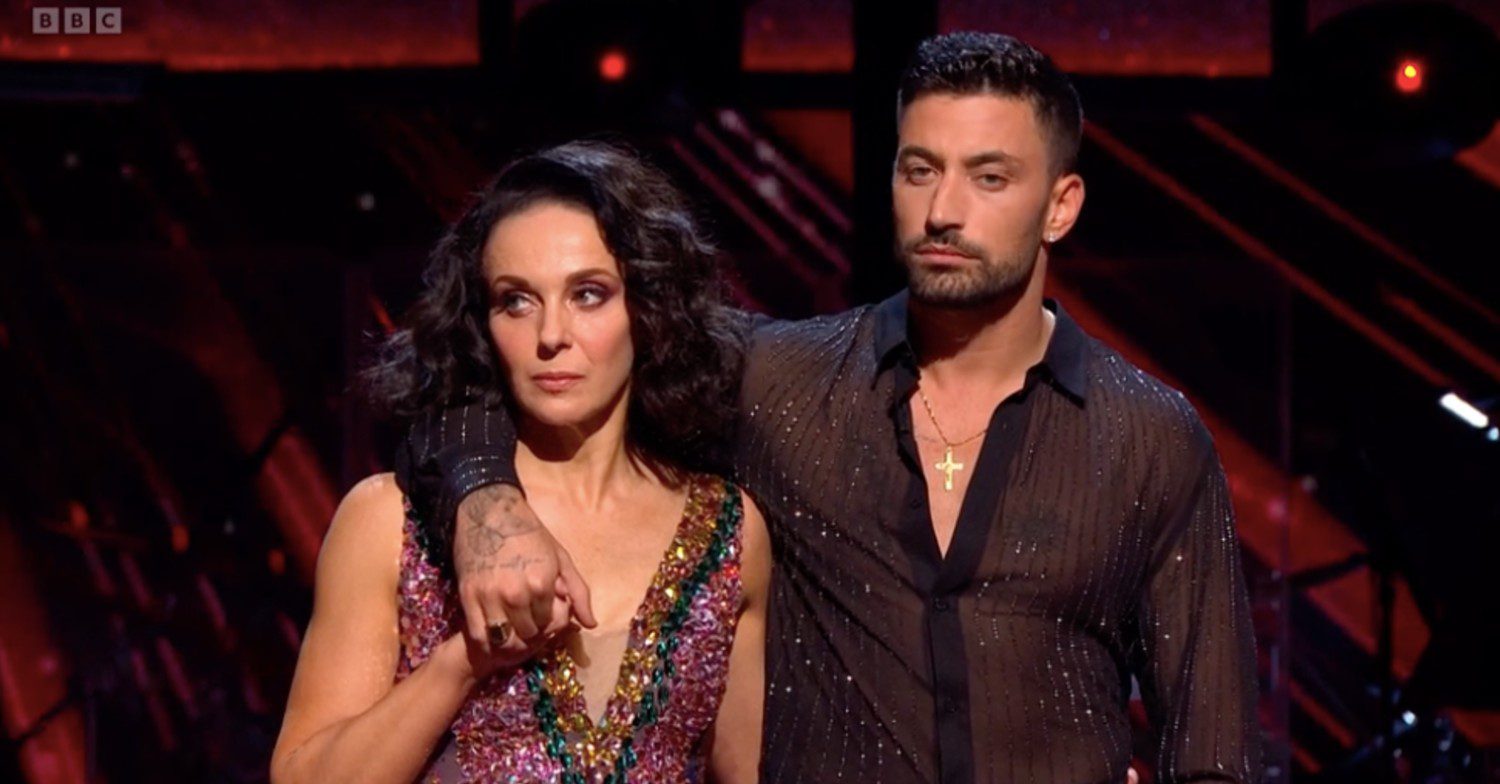 Strictly Come Dancing stars Amanda and Giovanni