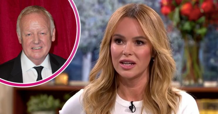 Les Dennis and Amanda Holden