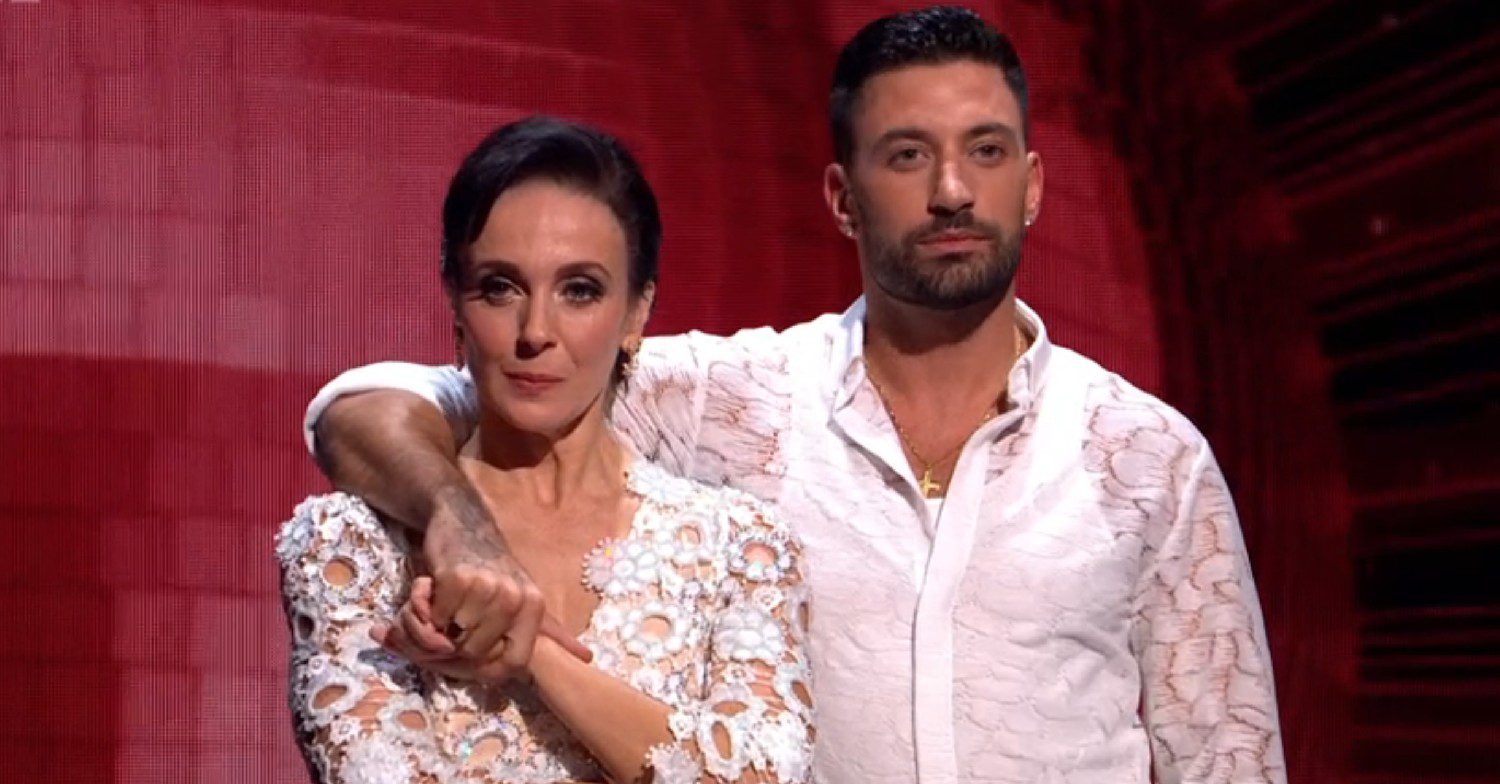 Amanda Abbington and Giovanni Pernice on Strictly
