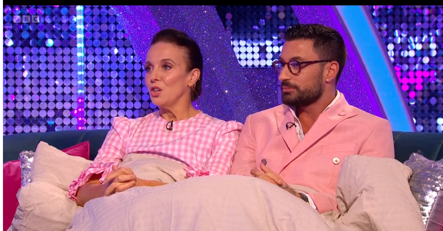 Giovanni Pernice and Amanda Abbington on It Takes Two