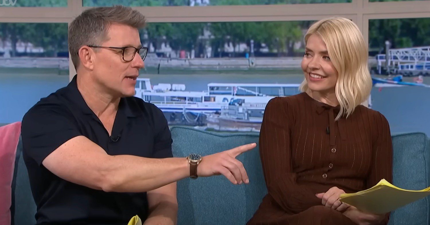 Ben Shephard and Holly Willoughby on This Morning