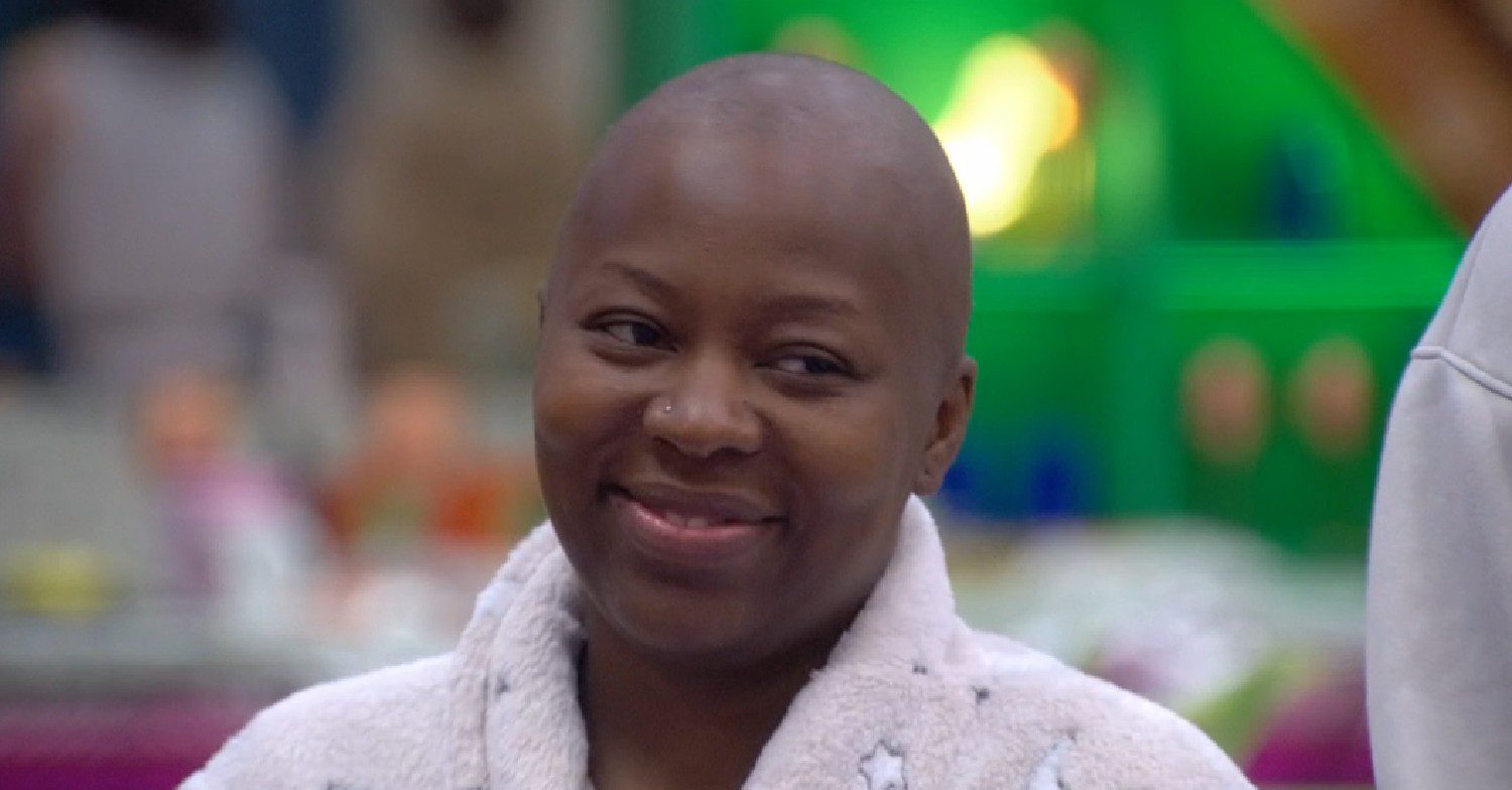 Big Brother housemate Trish smiling