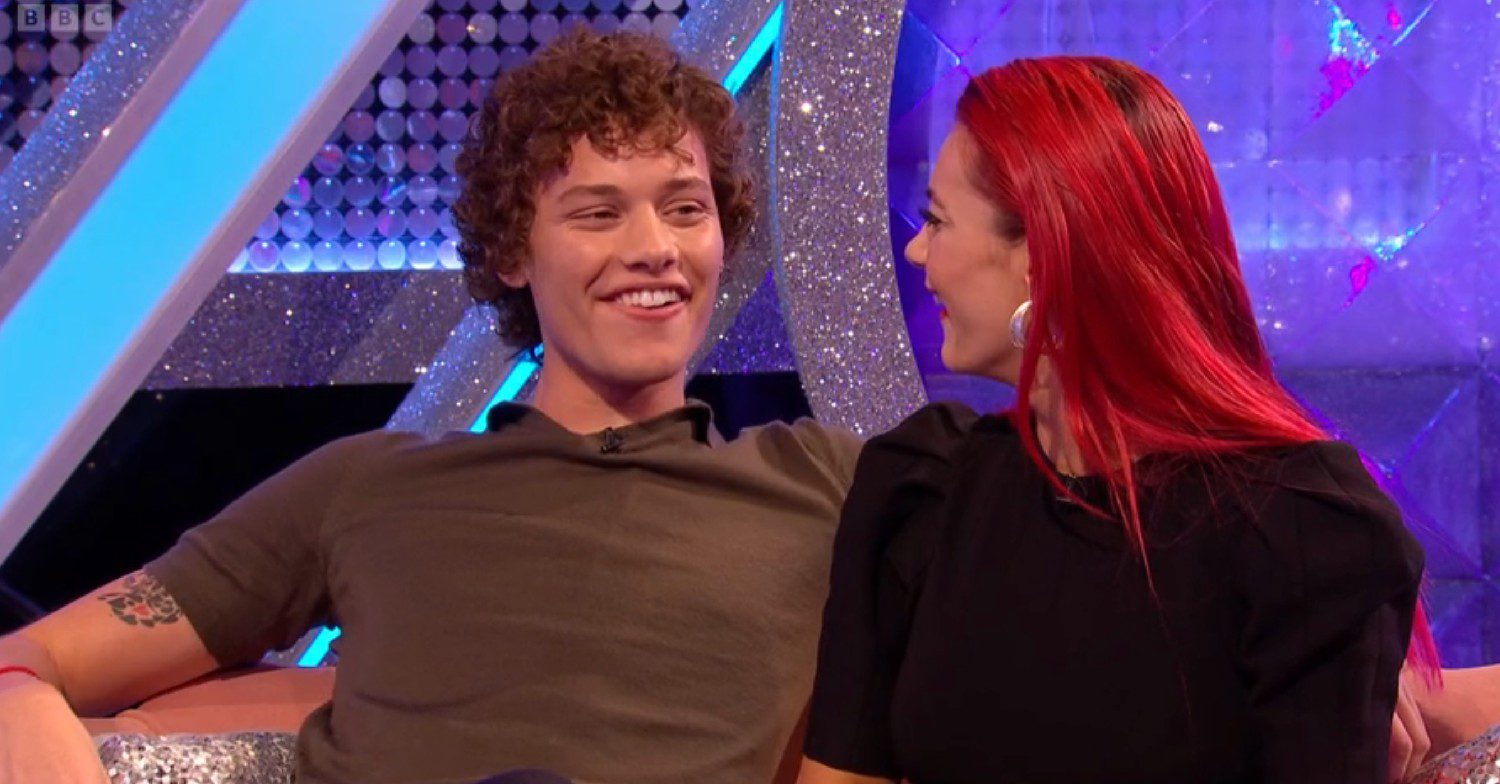 Bobby Brazier and Dianne Buswell