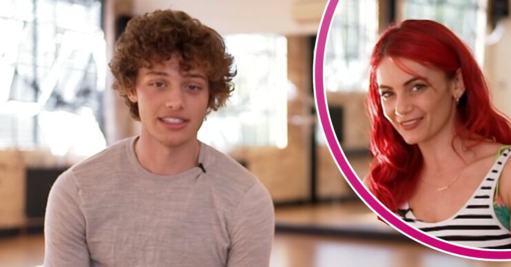 Bobby Brazier and Dianne Buswell on Strictly