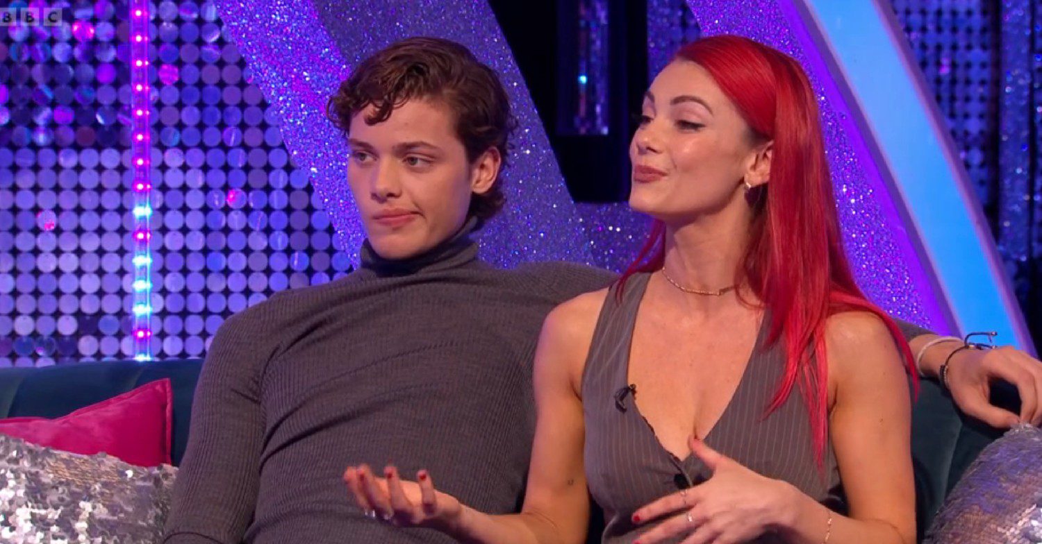 Bobby Brazier and Dianne Buswell