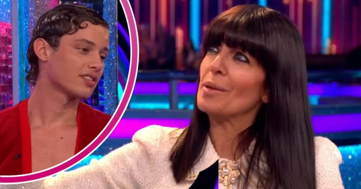 Bobby Brazier and Claudia Winkleman on Strictly