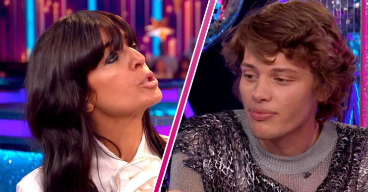 Claudia Winkleman and Bobby Brazier on Strictly