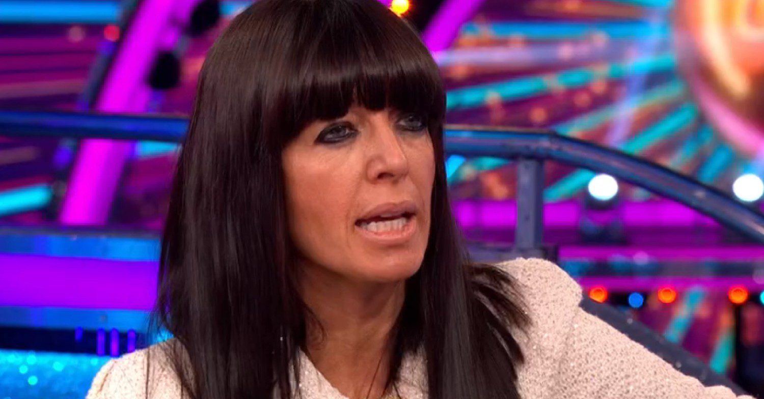 Claudia Winkleman on Strictly results show