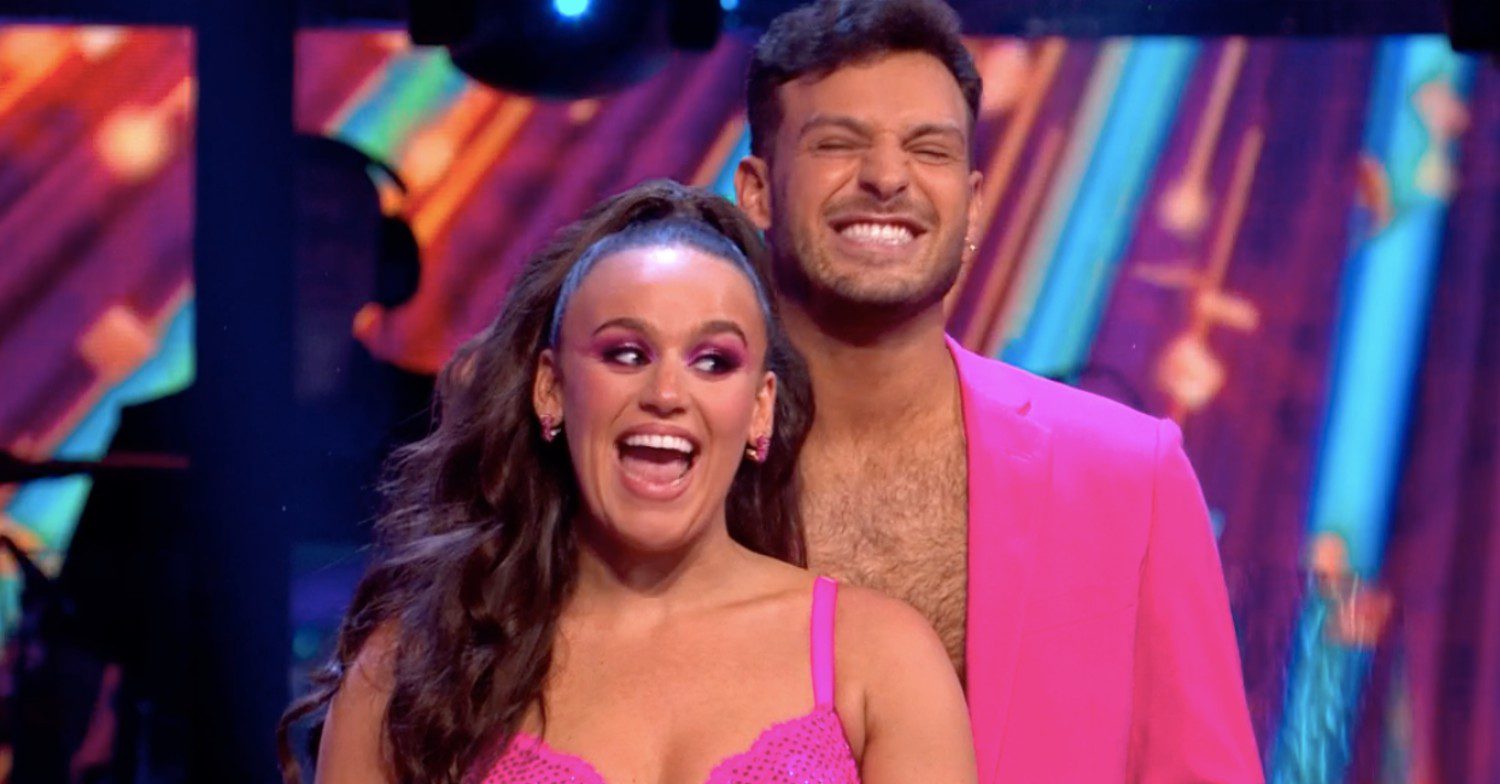 Strictly Come Dancing stars Ellie and Vito