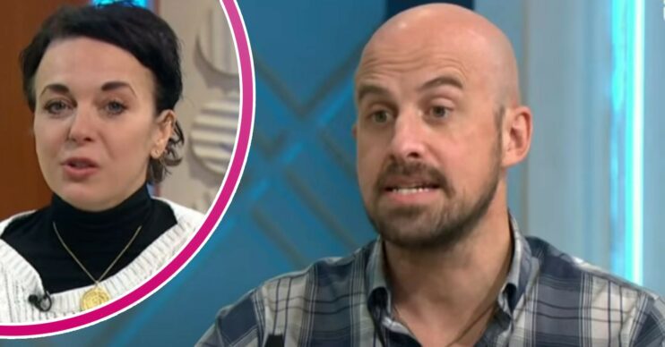 Jonathan Goodwin and Amanda Abbington on Lorraine