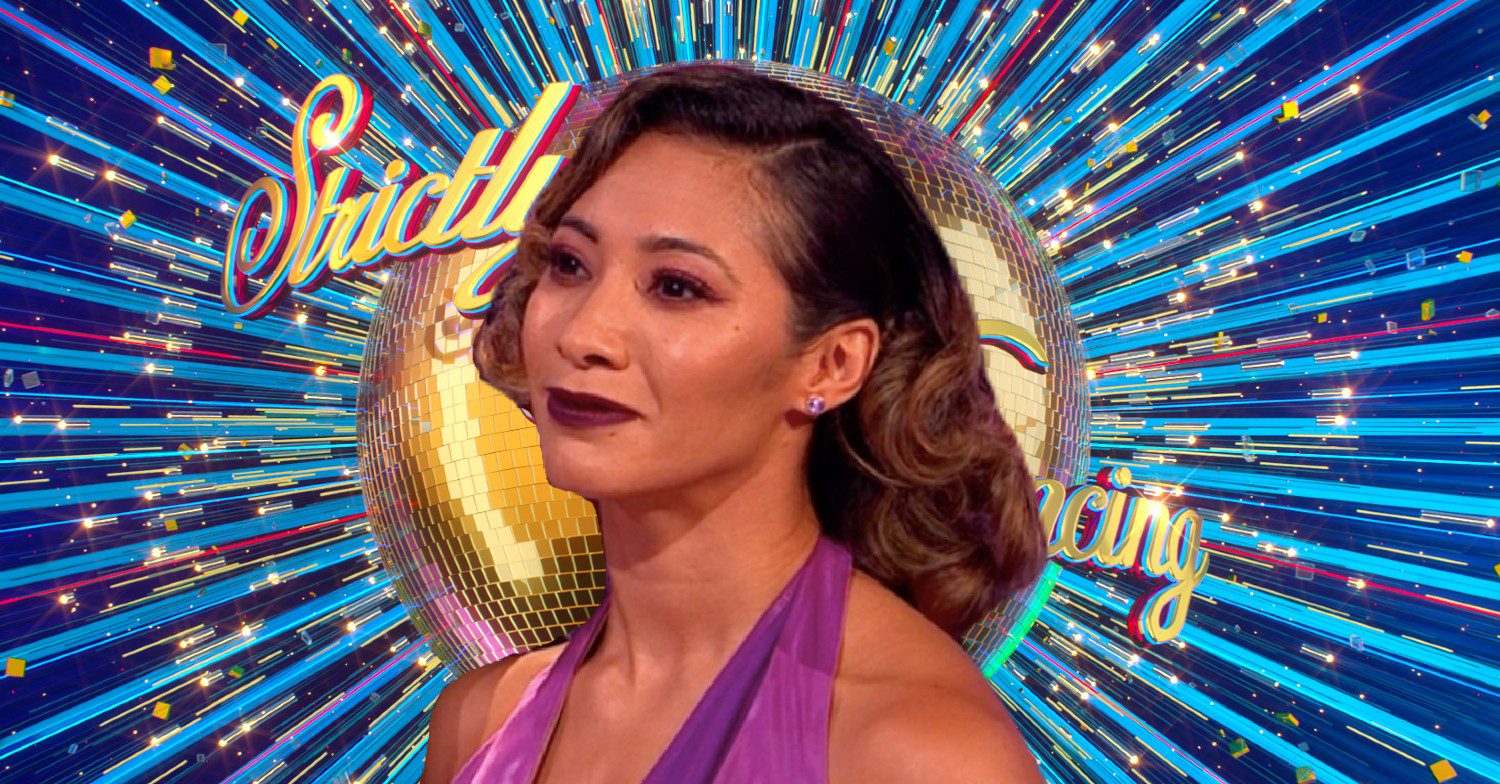 Strictly logo with Karen Hauer