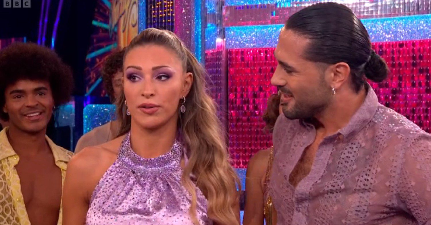 Zara McDermott and Graziano Di Prima on Strictly