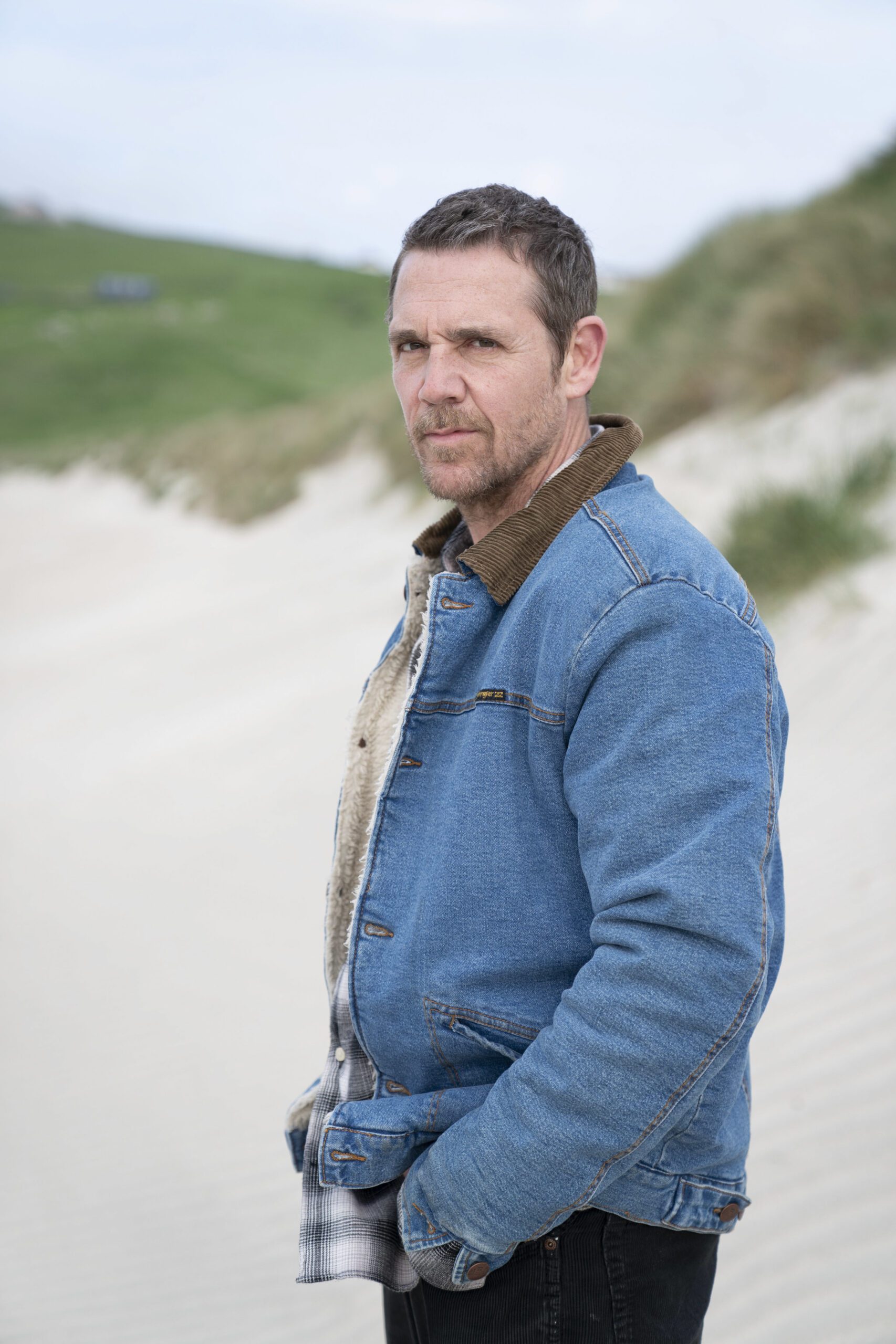 Jamie Sives as Cal Innes in the cast of Shetland series 8