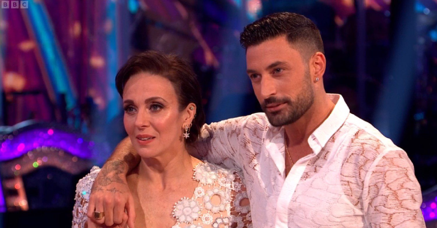 Amanda Abbington and Giovanni Pernice on Strictly