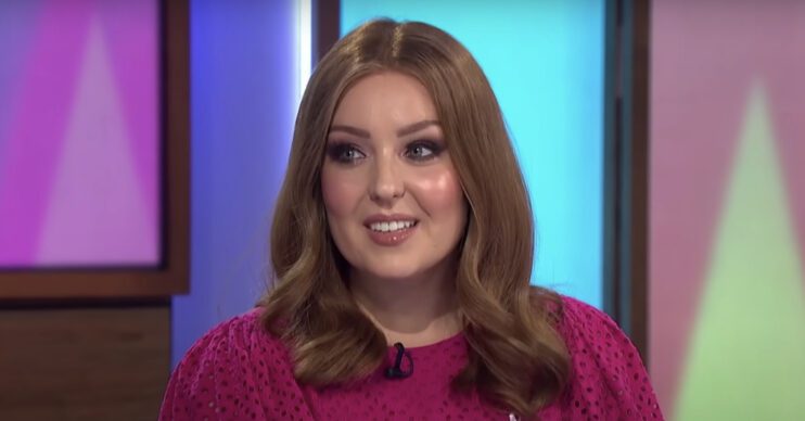Amy Dowden smiling