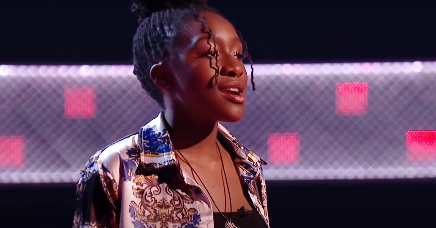 Blessing Chitapa sings 'I'd Rather Go Blind' on The Voice
