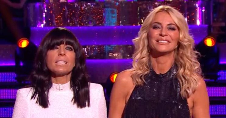 Hosts Claudia Winkleman and Tess Daly introduce Strictly Come Dancing in Blackpool