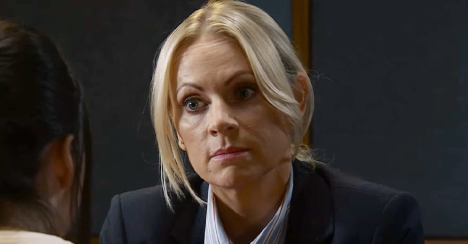 Coronation Street's DS Swain is serious