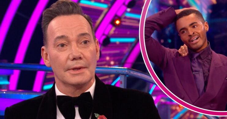 Craig Revel Horwood looks concerned, Layton Williams looks tired on Strictly Come Dancing