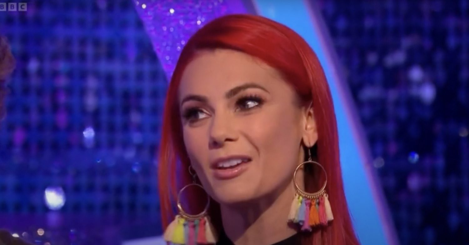 Dianne Buswell speaking on It Takes Two