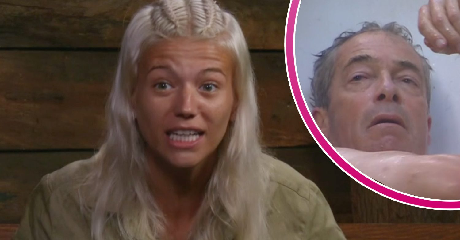 Danielle Harold did an impression of Sir David Attenborough to describe what she saw