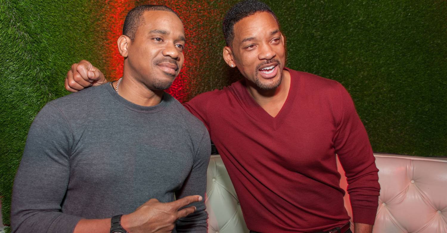 Duane Martin stands next to Will Smith